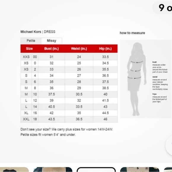 Michael Kors, Embellished Fit & Flare Dress True Navy,Excellent Condition.Size M - Picture 7 of 13